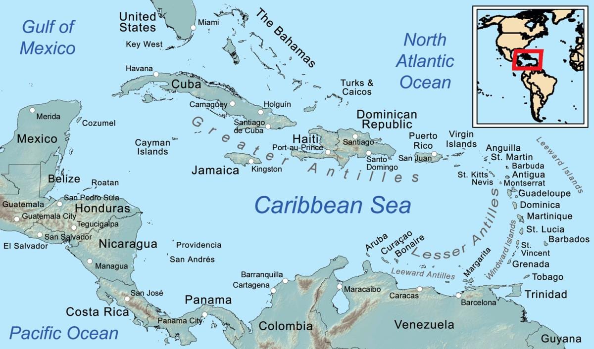 jamaica kaardil kariibi