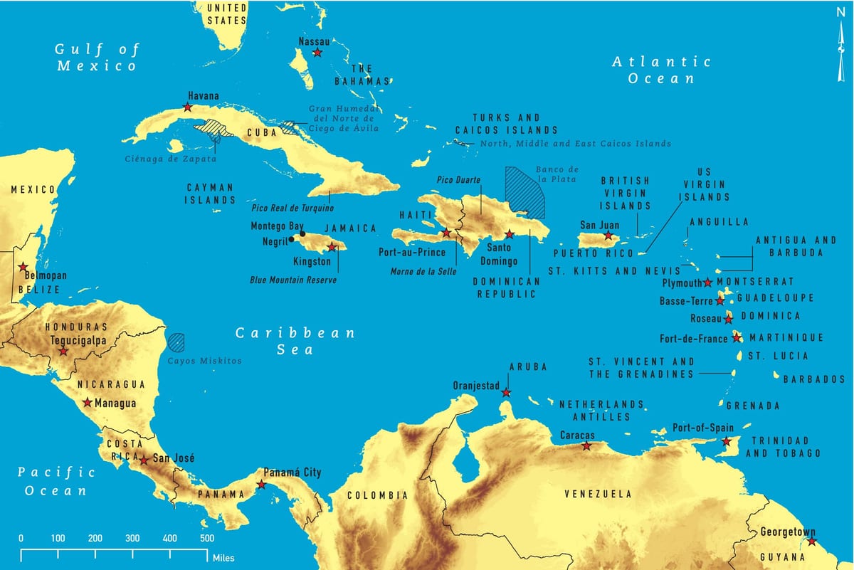 Kaart jamaica snorkeling