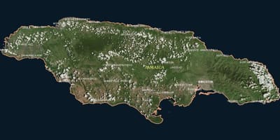 Kaart õhust jamaica