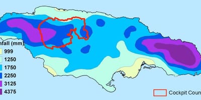 Kaart jamaica kliima