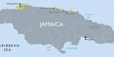 Kaart jamaica lennujaamad