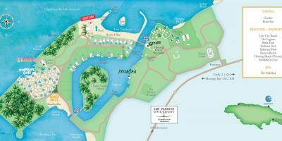 Kaart jamaica resorts